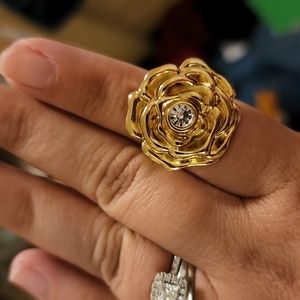 Gold Flower Ring